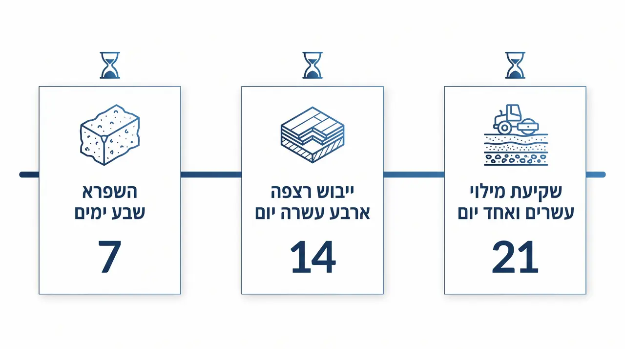 השוואה בין Lead ל-Lag בקשרי תלות בלוח זמנים