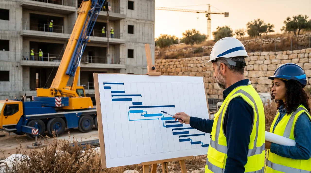 הנתיב הקריטי בתרשים גאנט והשפעתו על ניהול לוחות הזמנים